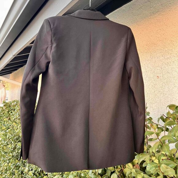 Vince Camuto Blazer NWT Single Button Jacket Black Womens Size XS Fits Small Med - Picture 5 of 7